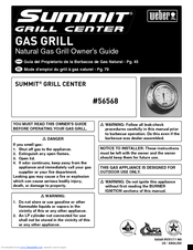 Weber SUMMIT 56568 Owner's Manual