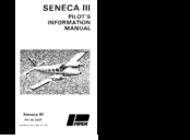 Piper SENECA III Pilot's Information Manual
