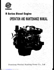 Huafengdongli R6105G20 Operation And Maintenance Manual