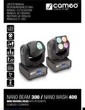 Cameo NANO WASH 400 User Manual