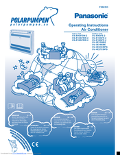 Panasonic CS-E18GFEW-2 Operating Instructions Manual