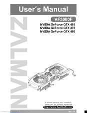ZALMAN vf3000f User Manual
