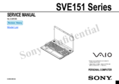 Sony SVE151 Series Service Manual