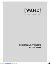 Wahl WM8467-840 Instructions Manual