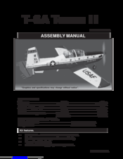 Seagull Models T-6A Texan II Assembly Manual