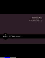 Keurig K-Cup K130 Owner's Manual