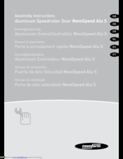 Novoferm NovoSpeed Alu S Assembly Instructions Manual