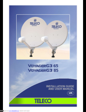 Teleco VoyagerG3 65 Installation Manual And User's Manual
