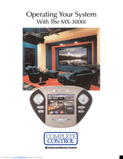 Universal MX-3000i Operating Manual