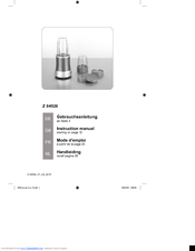 DS Produkte Z 04526 Instruction Manual