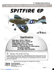 The Wings Maker Spitfire EP Instruction Manual
