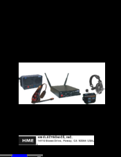 HM Electronics DX121 Operating Instructions Manual