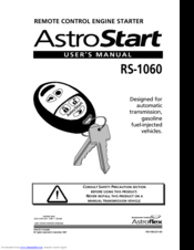 Autostart RS-1060 User Manual