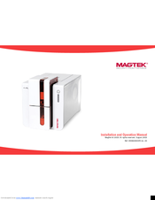 Magtek ExpressCard 500p Installation And Operation Manual