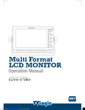 TVLogic LVM-071W Operator's Manual