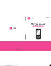 LG GU280 Service Manual