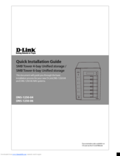 D-Link DNS-1250-04 Quick Installation Manual
