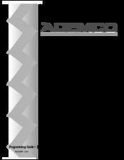 Ademco VIA-30pse Programming Manual