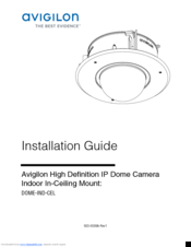 AVIGLION DOME-IND-CEL Installation Manual