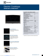 Electric EW36EC55G B Specification Sheet