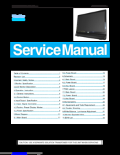 AOC e2066Sn Service Manual