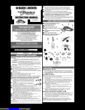 Black & Decker S500 Instruction Manual