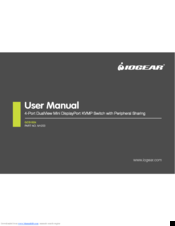 IOGear M1203 User Manual