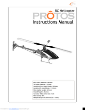 Protos RC Helicopter Instruction Manual