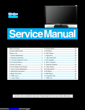 AOC LE32D1440/20 Service Manual