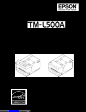 Epson TM-L500A User Manual
