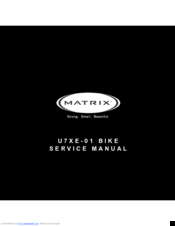 Matrix u7xe-01 Service Manual
