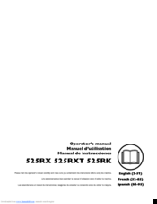 Husqvarna 525RX Operator's Manual