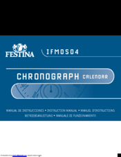 FESTINA IFM0S04 Instruction Manual