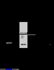 Imetec DOLCEVITA BL4 Operating Instructions Manual