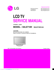 LG 32LG710H-UA Service Manual