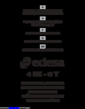 edesa 6 T Operating Instructions Manual