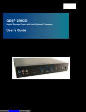 Quanmax QDSP-208C User Manual