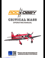 RocHobby Critical Mass Operating Manual