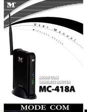 Mode com MC-418A User Manual