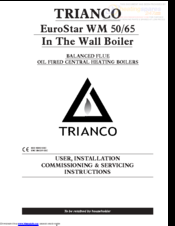 Trianco EuroStar WM 50 User, Installation, Commissioning & Servicing Instructions