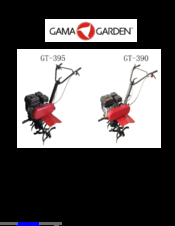 Gama Garden GT- 390 GT- 395 Instruction Manual