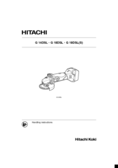 Hitachi S 14DSL Handling Instructions Manual