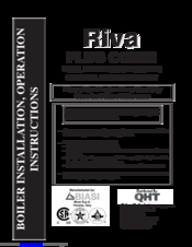 Riva PLUS COMBI Installation & Operation Instructions