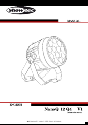 SHOWTEC NanoQ 12 Q4 V1 Manual