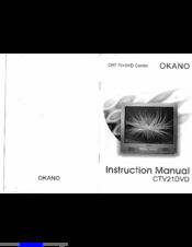 Okano CTV21DVD Instruction Manual