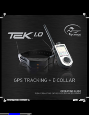 SportDOG TEK 1.0 GPS Tracking Operating Manual