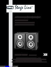 IMG STAGE LINE SOUND-40/SW Instruction Manual