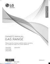 LG LRG3091SB Owner's Manual