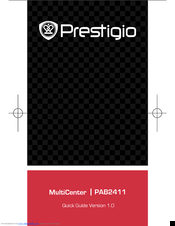 Prestigio MultiCenter PAB2411 Quick Start Manual