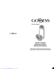 Goddess SCA 333 Express Instruction Manual